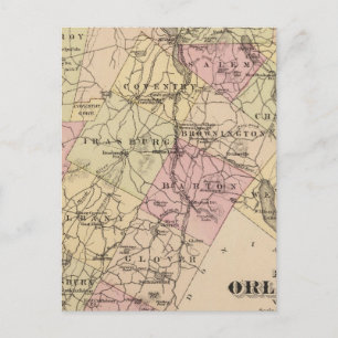 Postal Plan de la empresa Orleans en Vermont