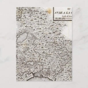 Postal Plan del Fuerte de Nueva Madrid