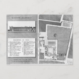 Postal Plan del Puerto Real Maternito