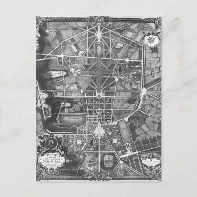 Postal Plan general de la ciudad y castillo de (Anverso)