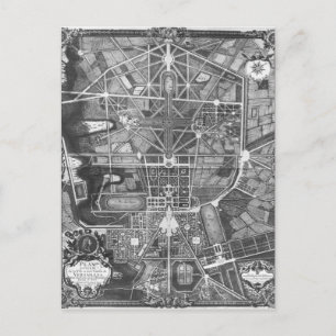 Postal Plan general de la ciudad y castillo de