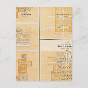 Postal Plan Rockport, Spencer Co con Everton