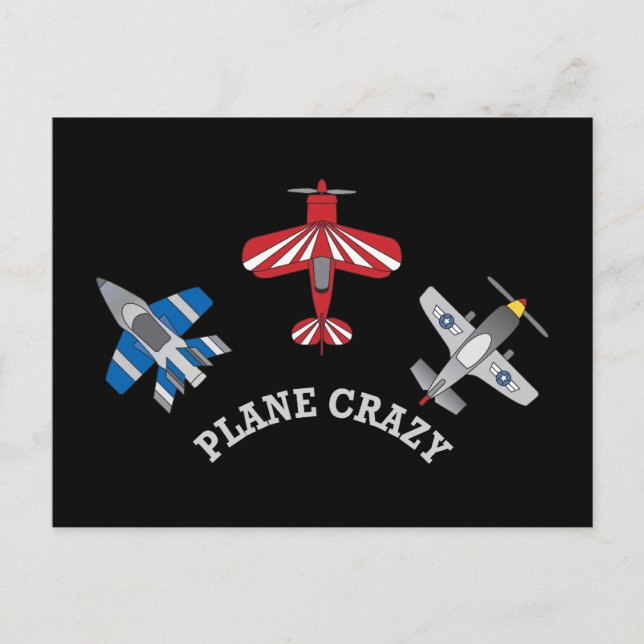 Postal Plane Crazy (Anverso)