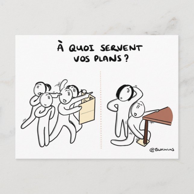 Postal "Planes de acción S.U.P.E.R." (Anverso)