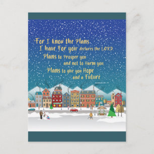 Postal Planes para darte esperanza y un futuro Jeremías 2