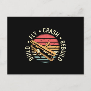 Postal Planes RC piloto de reconstrucción de colisión de 
