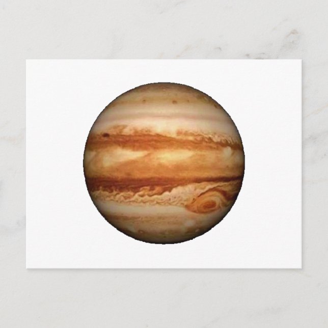Postal PLANET JUPITER v.3 (sistema solar) ~ (Anverso)