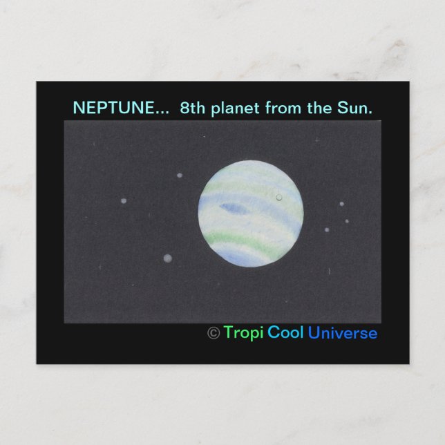 Postal Planet NEPTUNE (Anverso)