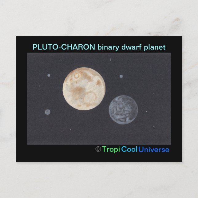 postal Planet PLUTO (Anverso)