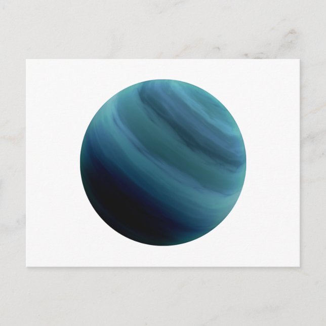 Postal PLANET URANUS (Sistema solar) ~~ (Anverso)