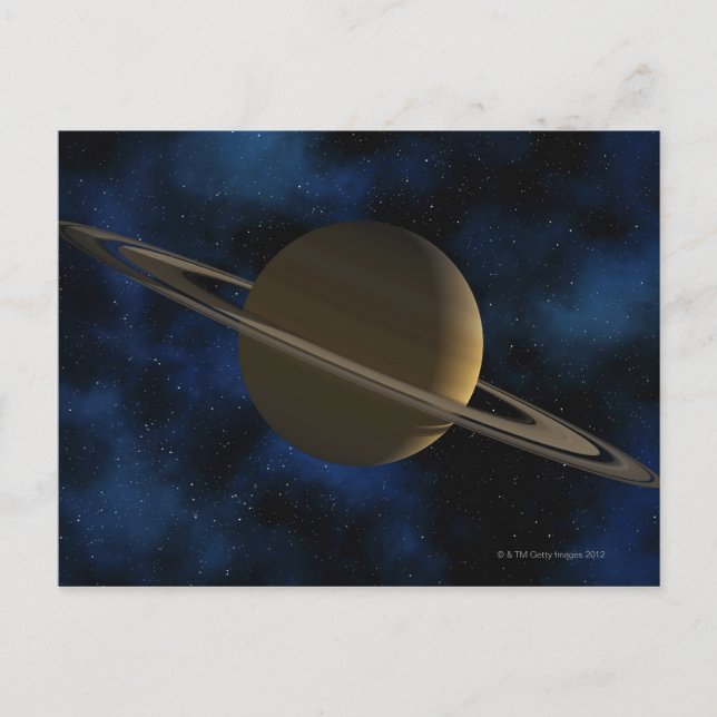 Postal Planeta de Saturno (Anverso)