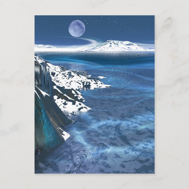 Postal Planeta distante (Anverso)