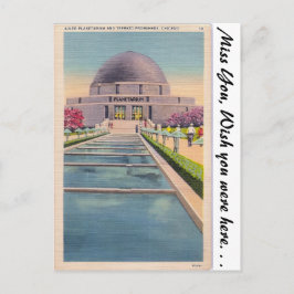 Postal Planetario Adler, Chicago, Illonois