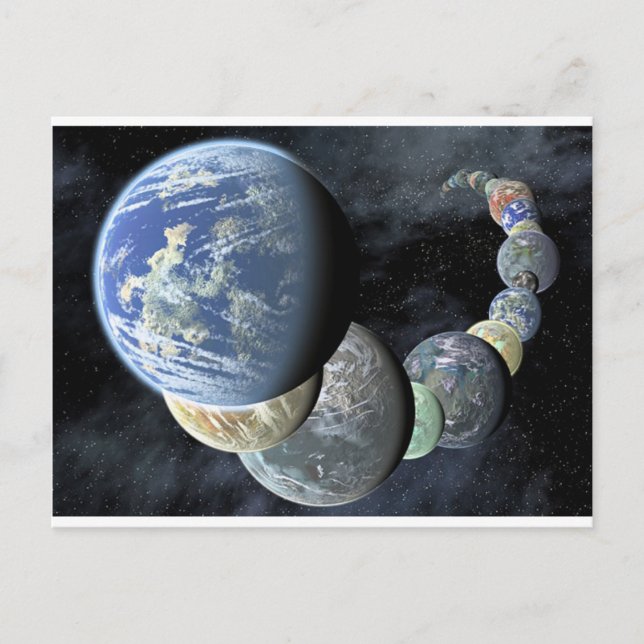 Postal Planetas (Anverso)