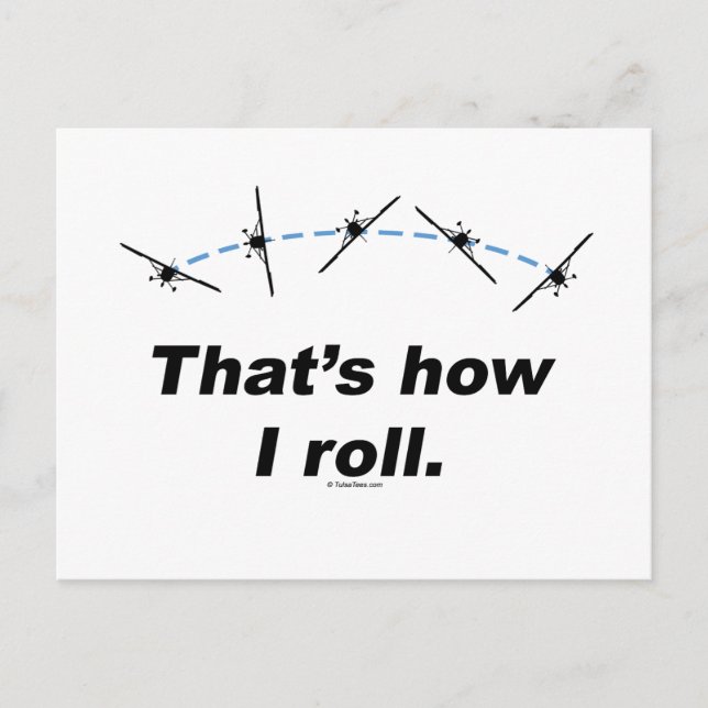 Postal Plano Cómo Giro (Anverso)