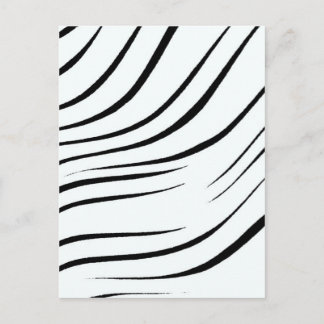 Postal Plano Negro Y Blanco