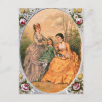Planta de moda victoriana Mujeres y niños