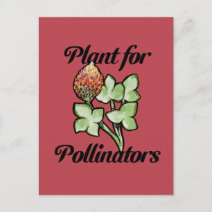 Postal Planta para polinizadores
