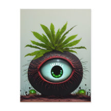 Planta Sci-fi Con Ojo