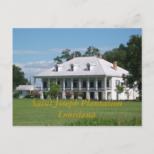 Postal Plantación de San José (Anverso)