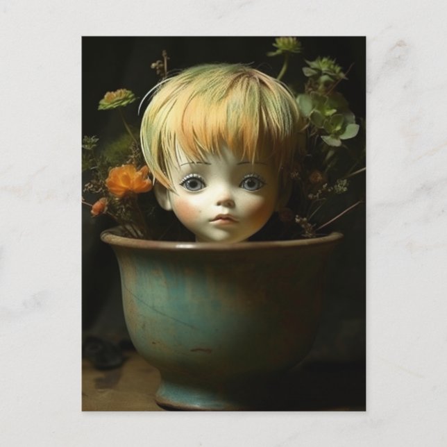 Postal Plantador Doll Head (Anverso)