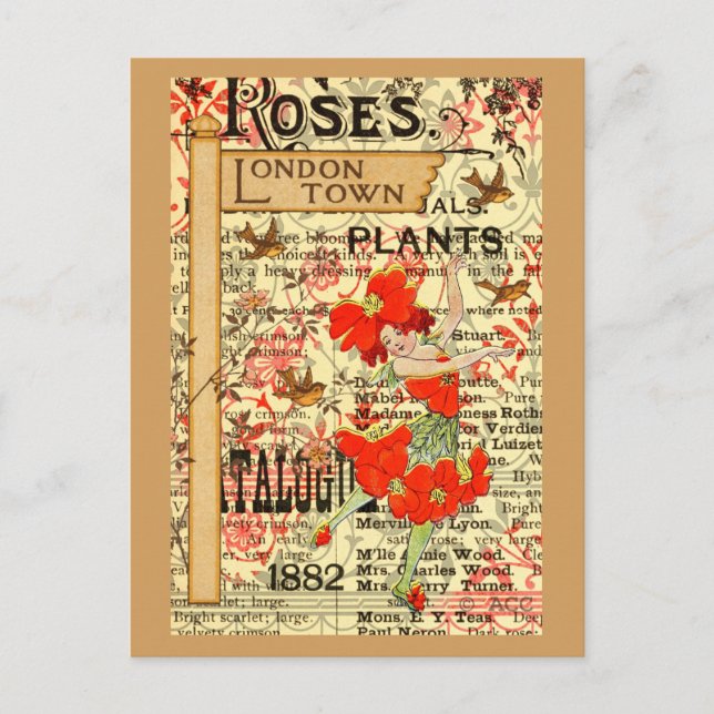 Postal Plantas de London Town (Anverso)