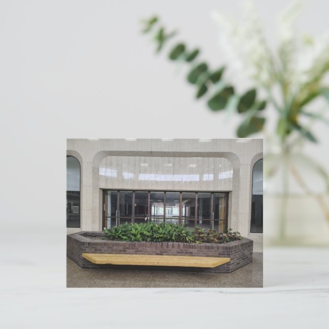 Postal Plantas del Centro Comercial Espacio Liminal Casi  (Anverso de pie)