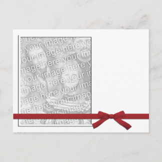 Postal Plantilla blanca simple