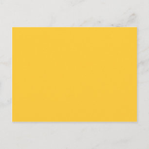 Postal Plantilla de fondo amarillo sólido FFCC33