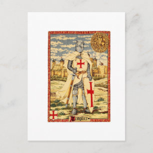 POSTAL PLANTILLA DE KNIGHTS CLÁSICA