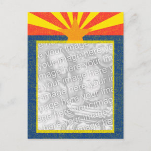 Postal plantilla de marca de arizona