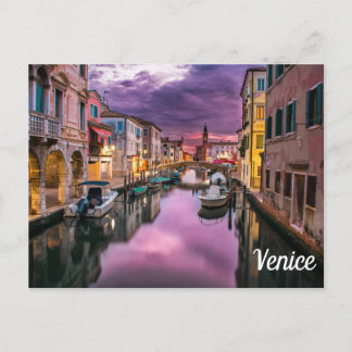 Postal Plantilla de Venecia Italia Mensajes de texto e im