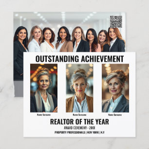 Postal Plantilla editable de fotografía de paisaje modern