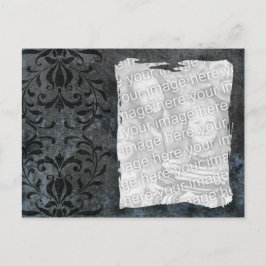 Postal Plantilla oscura elegante