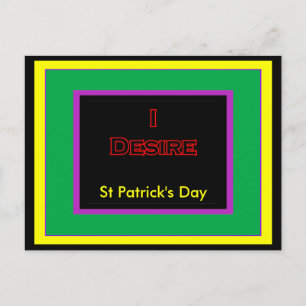 Postal Plantillas UCreate de St Patrick's Day