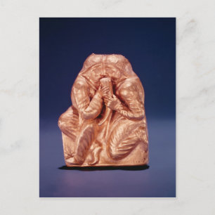 Postal Plaque que representa a dos scythians compartiendo