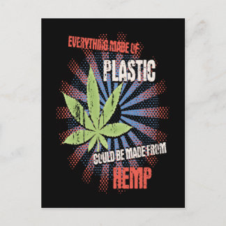 Postal Plástico Hemp