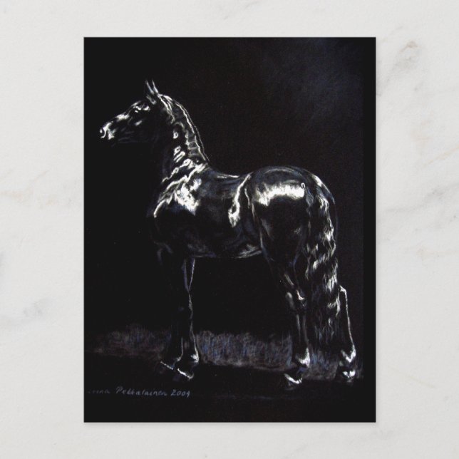 Postal Plata oscura (Anverso)