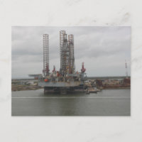 Plataforma petrolera en el Golfo de México
