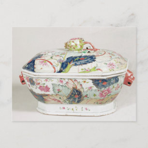 Postal Plato de porcelana del siglo XVIII