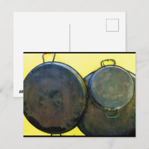 Postal Platos de paella colgantes