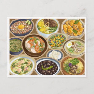 Postal Platos filipinos / Pinoy Food Ulam