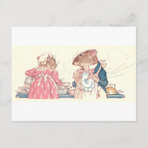 Postal Platos para hacer ratones