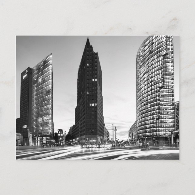 Postal Platz Potsdamer en Berlín (Anverso)