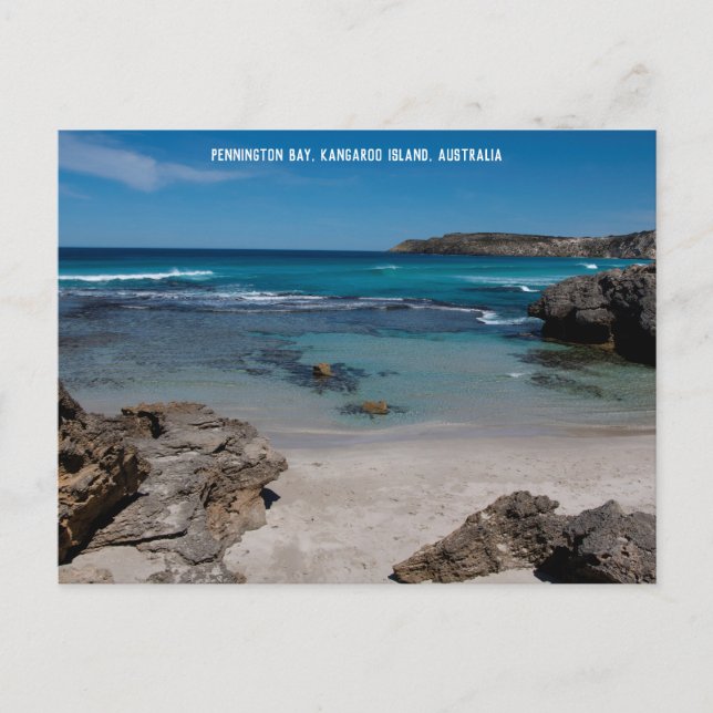 Postal Playa aislada en el paraíso Australia (Anverso)