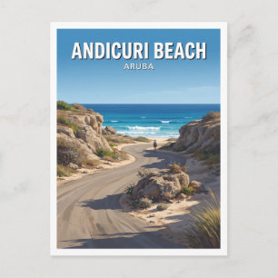 Postal Playa Andicuri Santa Cruz Aruba