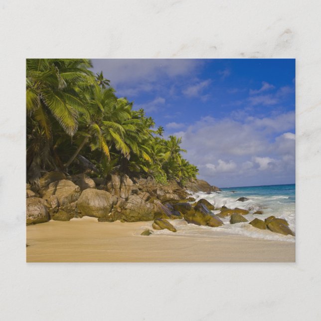 Postal Playa Anse Victorin 4 (Anverso)