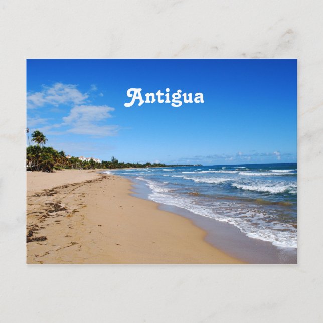 Postal Playa Antigua (Anverso)