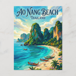 Postal Playa Ao Nang Tailandia