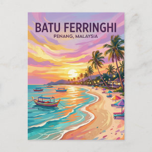 Postal Playa Batu Ferringhi Malasia